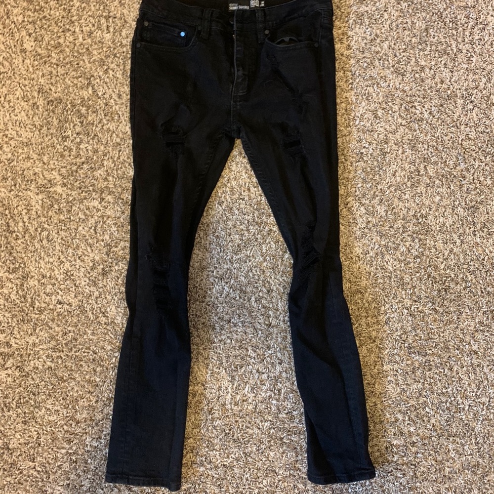 Men’s RSQ ripped skinny jeans